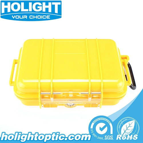 Fiber Optic OTDR Launch Cable Box - Yellow Type