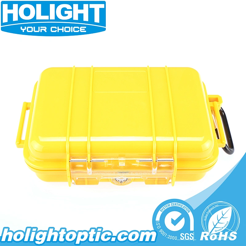 Fiber Optic OTDR Launch Cable Box - Yellow Type