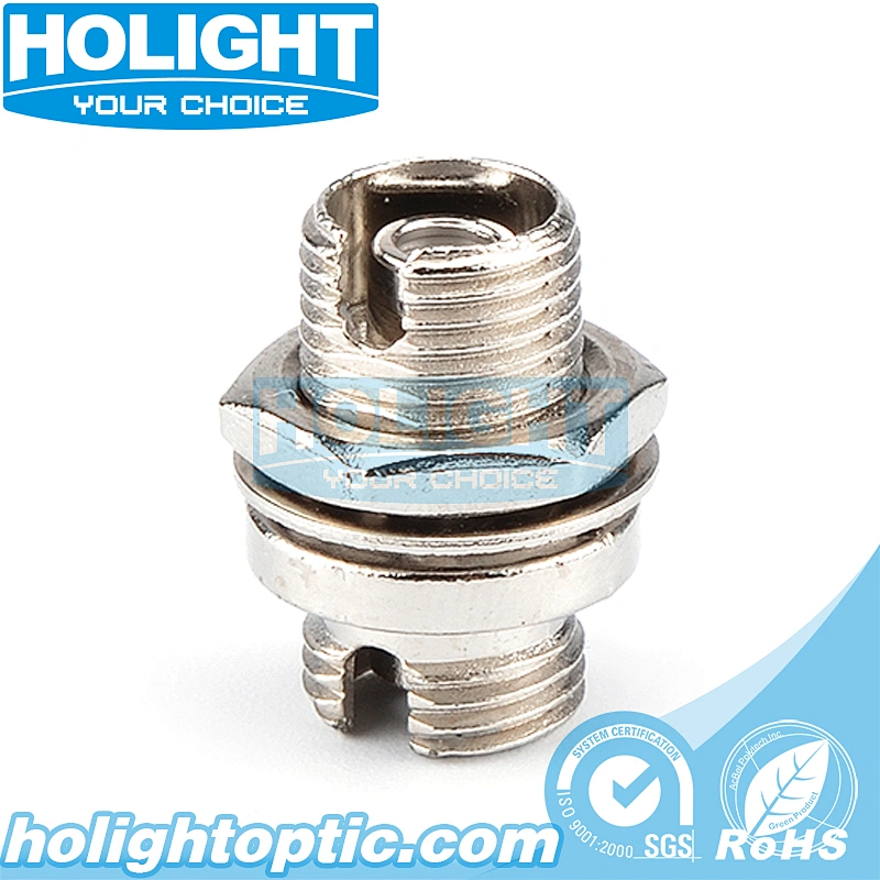 FC/PC to FC/PC Simplex Single Mode Fiber Optic Adapter no Flange