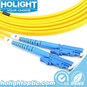 E2000 UPC to E2000 UPC Single mode Duplex 3.0mm fiber optic patch cable