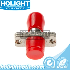 Hybrid Adapter FC/PC to ST/PC Singlemode Simplex Metal Type for Fiber Optic