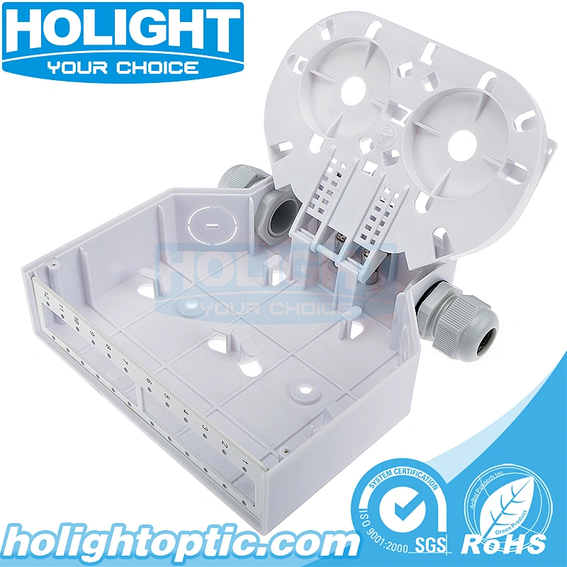 12 Core DIN Rail Mounted Terminal Box for Fiber Optic