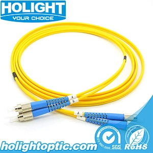 FC UPC to FC UPC Single mode Duplex 3.0mm fiber optic patch cable