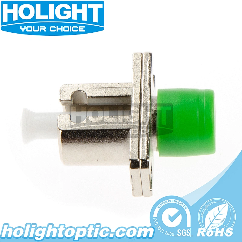Hybrid Adapter LC to FC/APC Singlemode Simplex Metal Type for Fiber Optic