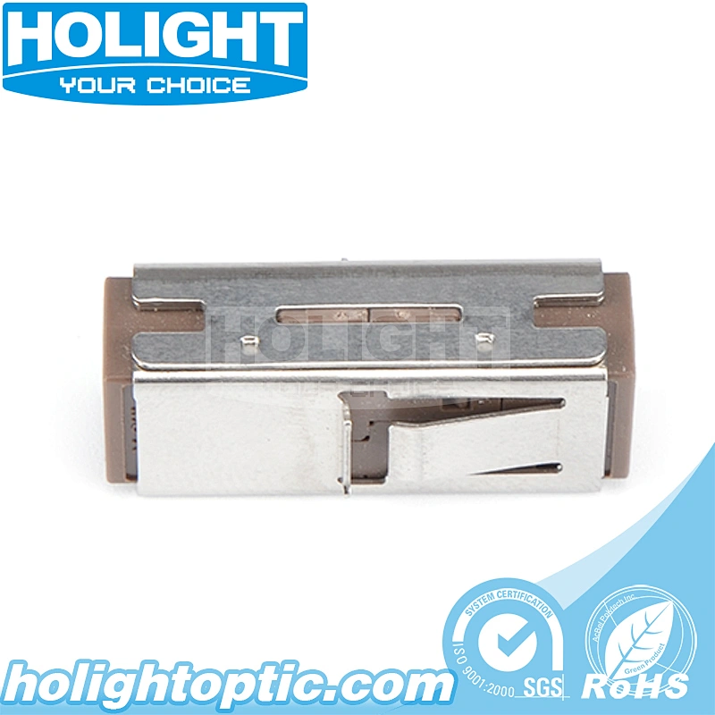 MU/PC to MU/PC Single Mode Simplex Fiber Optic Adapter