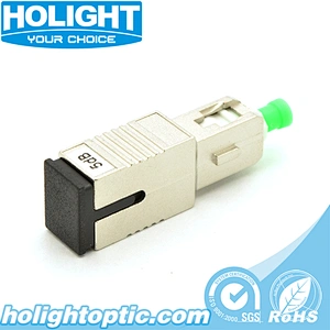Plug-in Fiber Optic Attenuator SC/APC Single Mode Male to Female Type