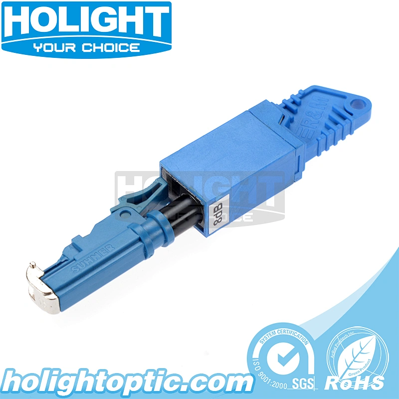 E2000/UPC Fiber Optic Attenuator Male to Female Type