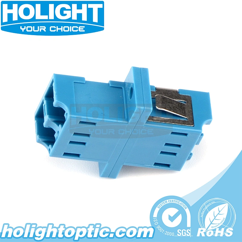 LC/PC to LC/PC Duplex Single Mode Fiber Optic Adapter
