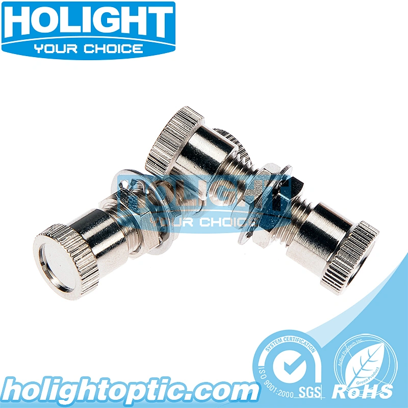 SMA to SMA Simplex Single Mode Fiber Optic Adapter