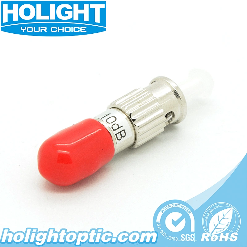 Plug-in Fiber Optic Attenuator ST/UPC Male to Female Type