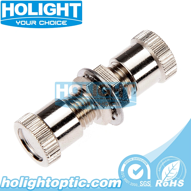 SMA to SMA Simplex Single Mode Fiber Optic Adapter