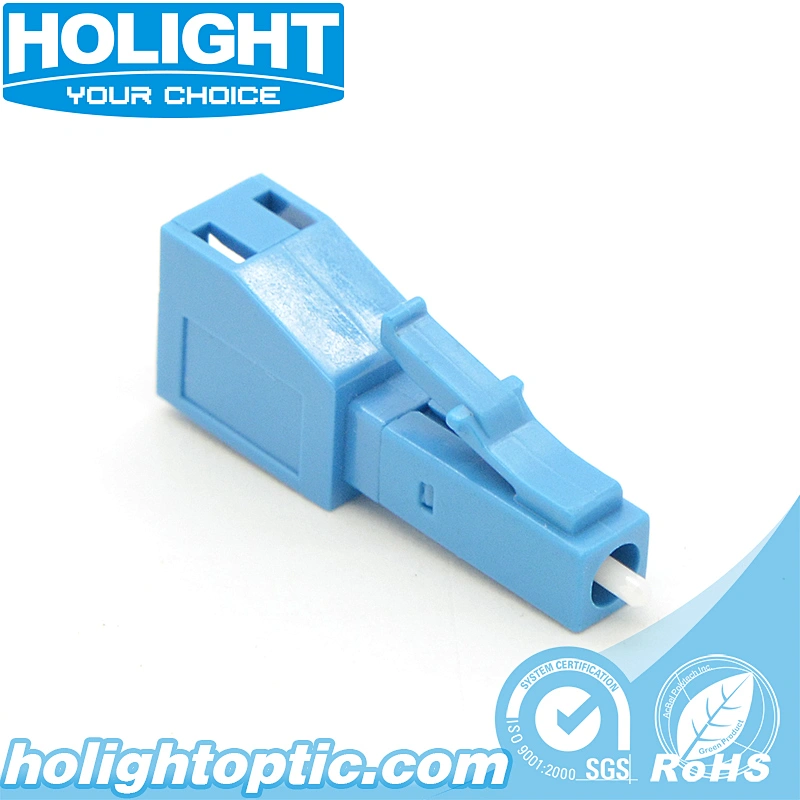 Plug-in Fiber Optic Attenuator LC/UPC Male to Female Blue