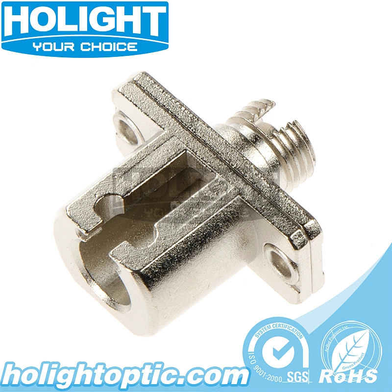 Hybrid Adapter LC to FC/APC Singlemode Simplex Metal Type for Fiber Optic