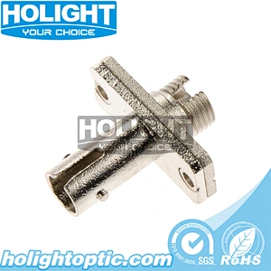 Hybrid Adapter FC/PC to ST/PC Singlemode Simplex Metal Type for Fiber Optic