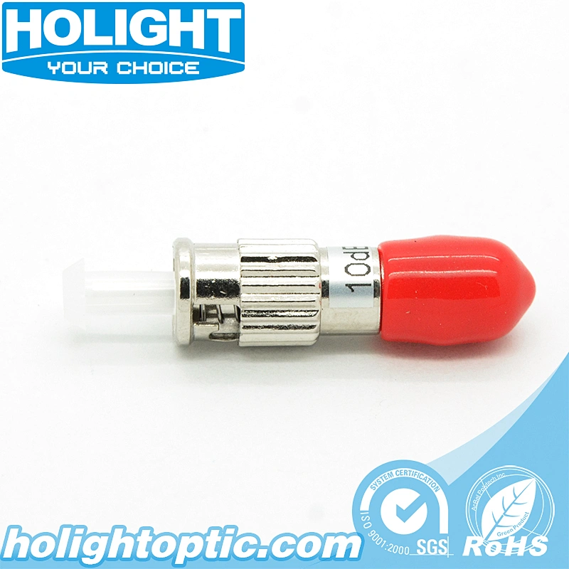 Plug-in Fiber Optic Attenuator ST/UPC Male to Female Type