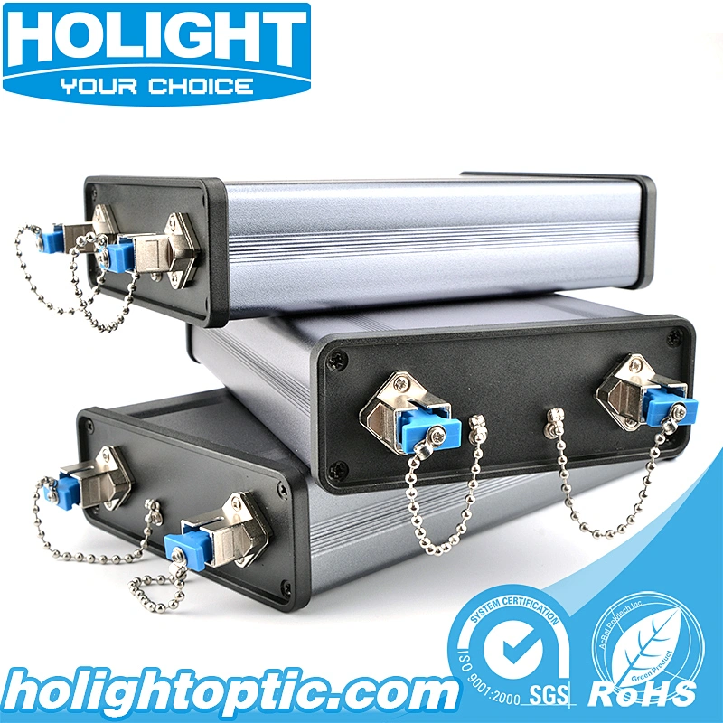Fiber Optic OTDR Launch Cable Box - Aluminum Alloy Type