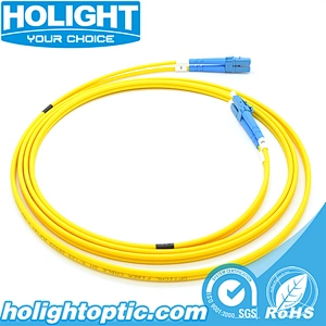 LC UPC to LC UPC Single mode Duplex 3.0mm fiber optic patch cable