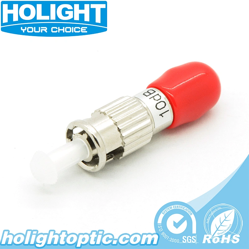 Plug-in Fiber Optic Attenuator ST/UPC Male to Female Type