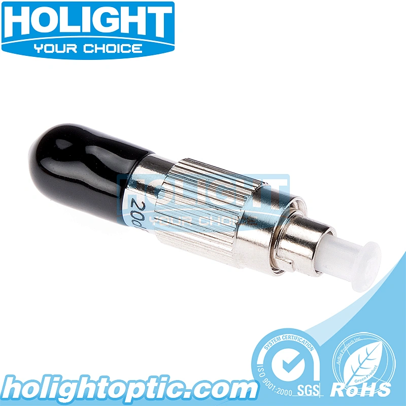 Plug-in Fiber Optic Attenuator FC to ST Multimode M/F Type