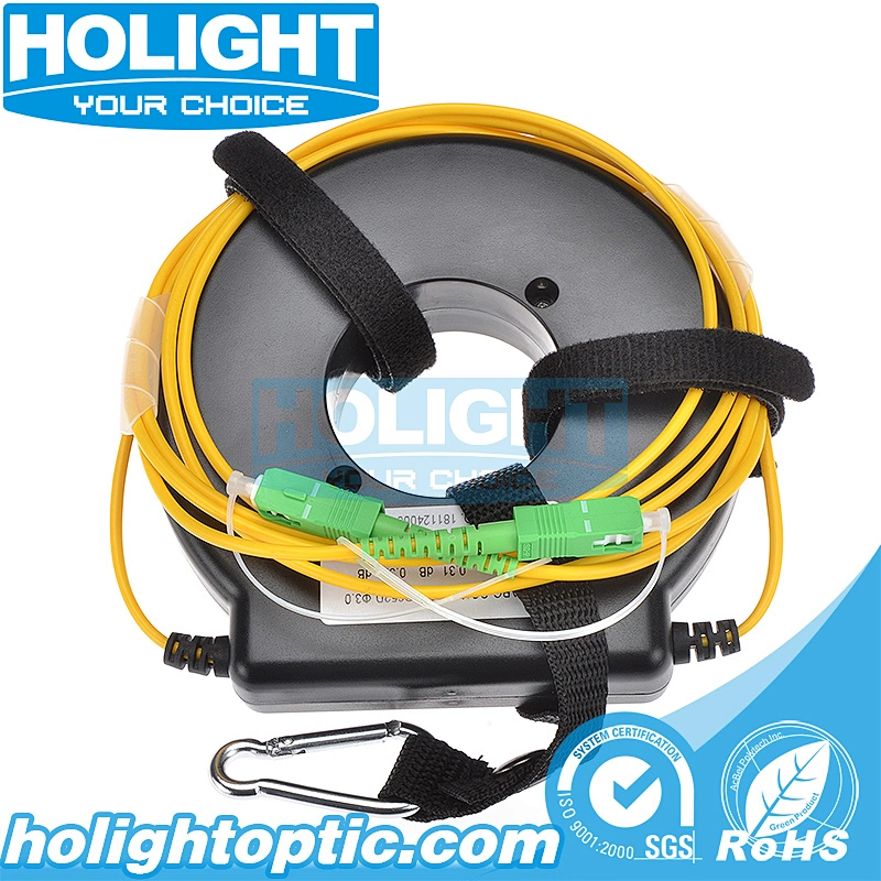 Fiber Optic OTDR Launch Cable Box - Ring Type