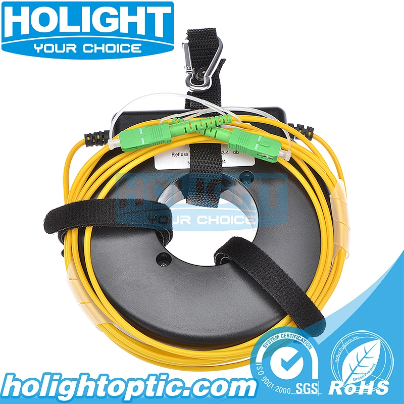 Fiber Optic OTDR Launch Cable Box - Ring Type