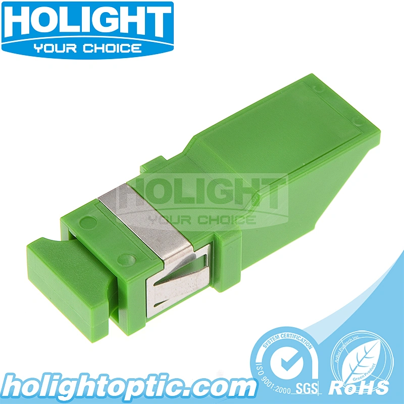 Swing Shutter SC/APC Simplex Single Mode Adapter without Flange