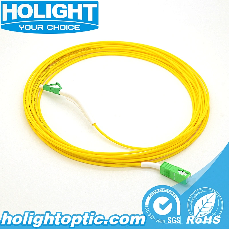 LCA/SCA Single mode Simplex 3.0mm fiber optic patch cable