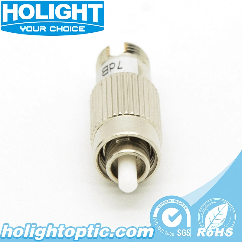 Plug-in Fiber Optic Attenuator FC/UPC Male to Female Type