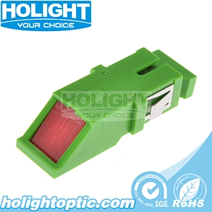 Swing Shutter SC/APC Simplex Single Mode Adapter without Flange