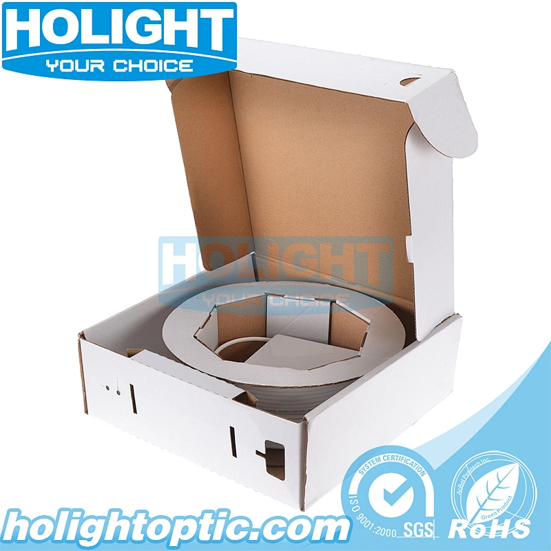 Fully Loaded 4 Ports Fiber Optic Face Plate for Indoor Application