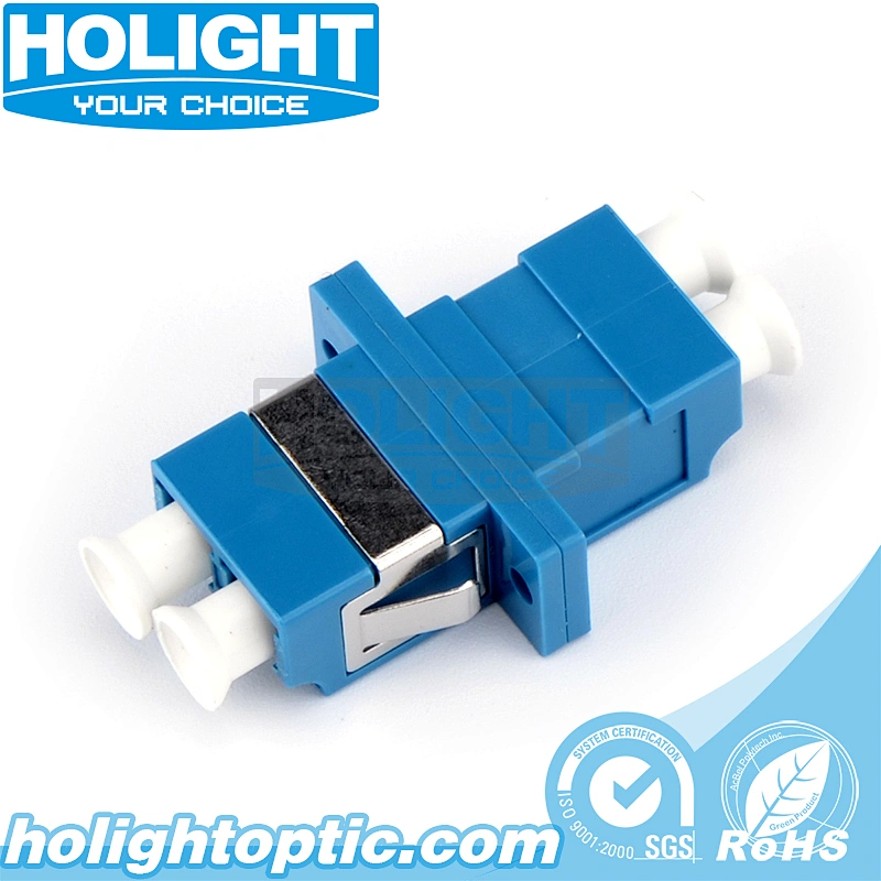 LC/PC to LC/PC Duplex Single Mode Fiber Optic Adapter