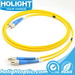 FC UPC to FC UPC Single mode Duplex 3.0mm fiber optic patch cable