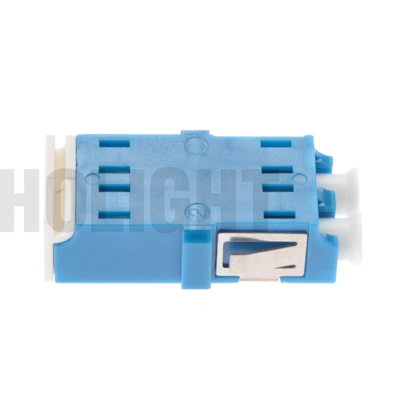 LC/PC to LC/PC Inner Shutter optical cable adapter Duplex without flange/with Y-shaped dust cap