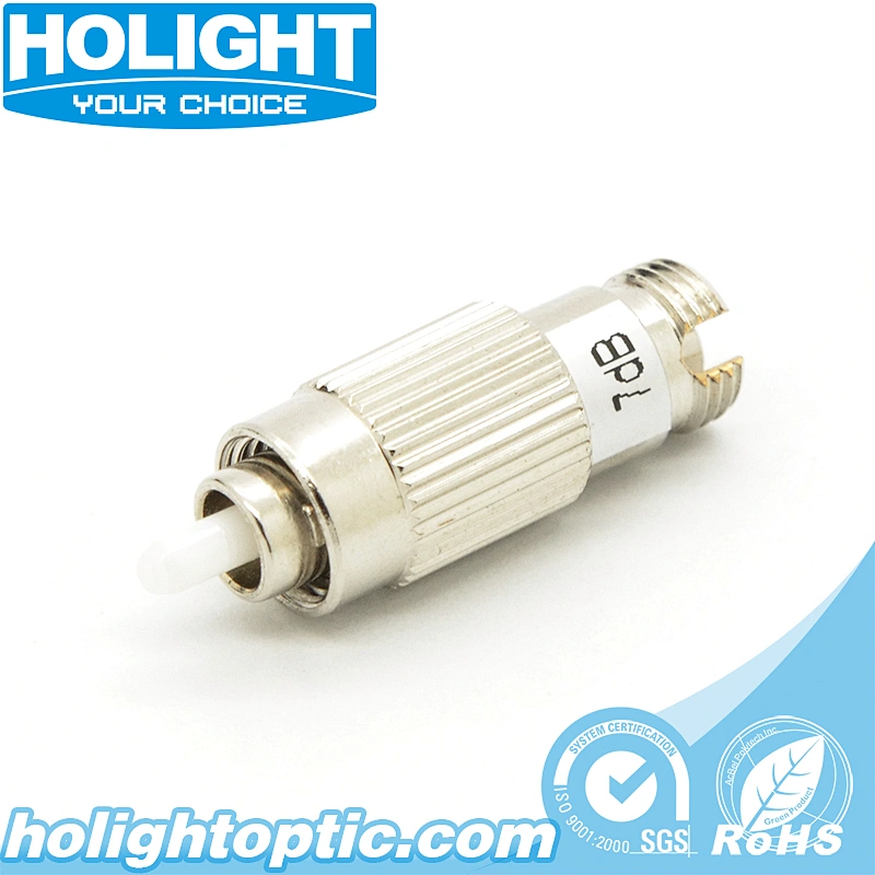 Plug-in Fiber Optic Attenuator FC/APC Male to Female Type