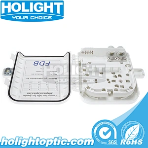 HTB8014W 8 Core IP65 Indoor and Outdoor Fiber Optic Terminal Box Enclosure