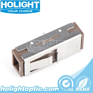 MU/PC to MU/PC Single Mode Simplex Fiber Optic Adapter