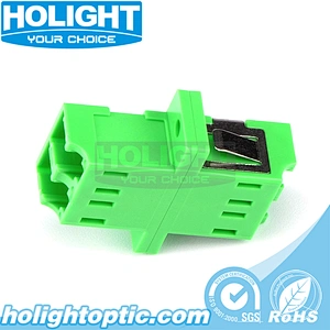 LC/APC to LC/APC Duplex Single Mode Fiber Optic Adapter