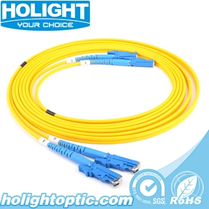 E2000 UPC to E2000 UPC Single mode Duplex 3.0mm fiber optic patch cable