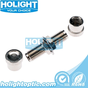 SMA to SMA Simplex Single Mode Fiber Optic Adapter