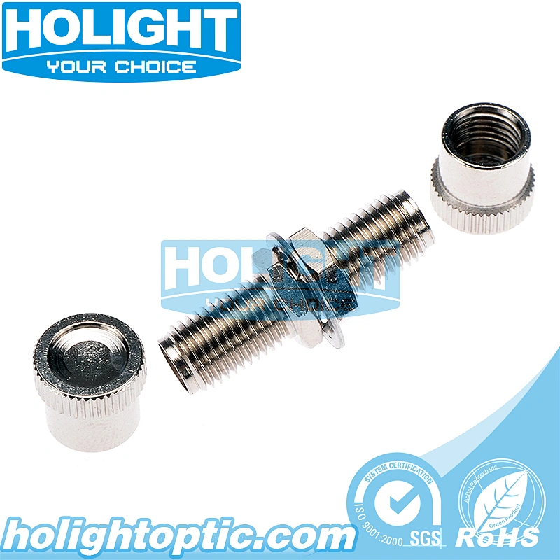 SMA to SMA Simplex Single Mode Fiber Optic Adapter