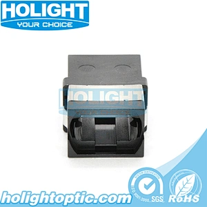 MPO Adapter SC Footprint Black without Flange Type