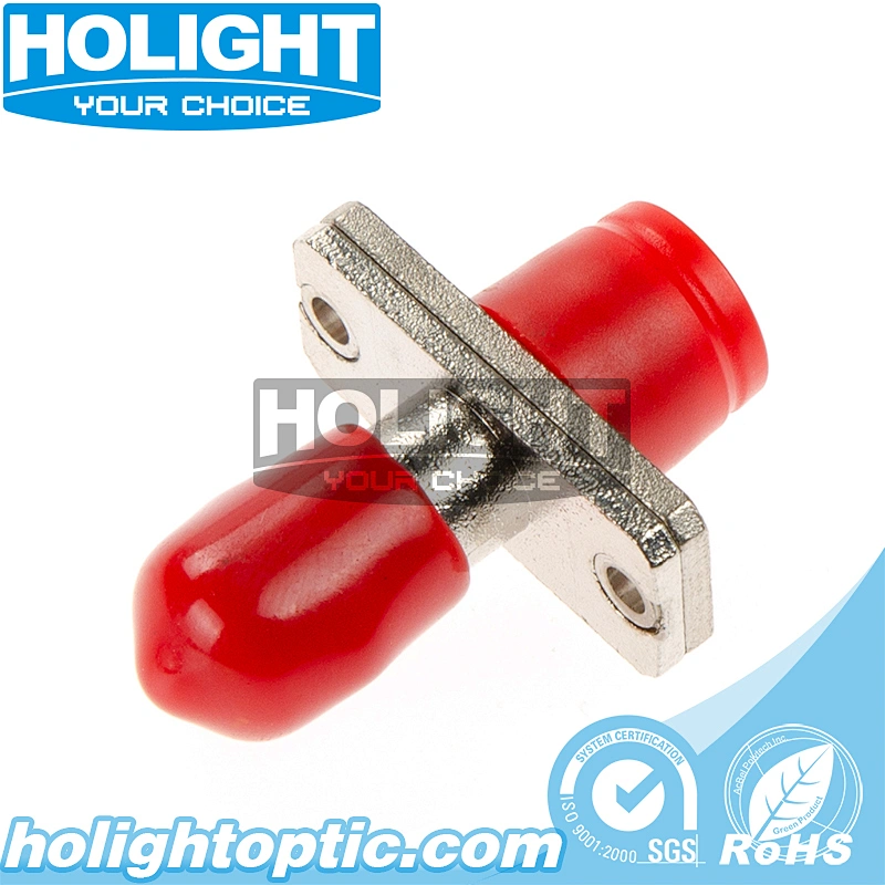 Hybrid Adapter FC/PC to ST/PC Singlemode Simplex Metal Type for Fiber Optic