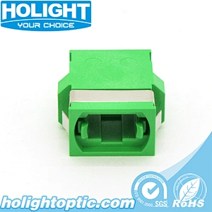 MPO/APC Adapter SC Footprint Green without Flange Type