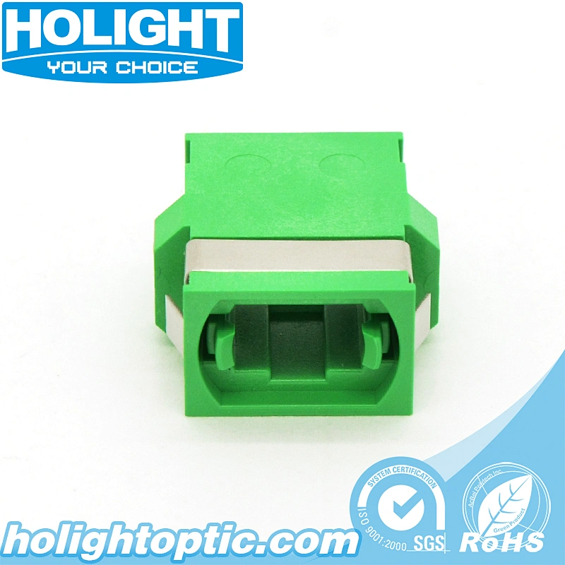 MPO/APC Adapter SC Footprint Green without Flange Type