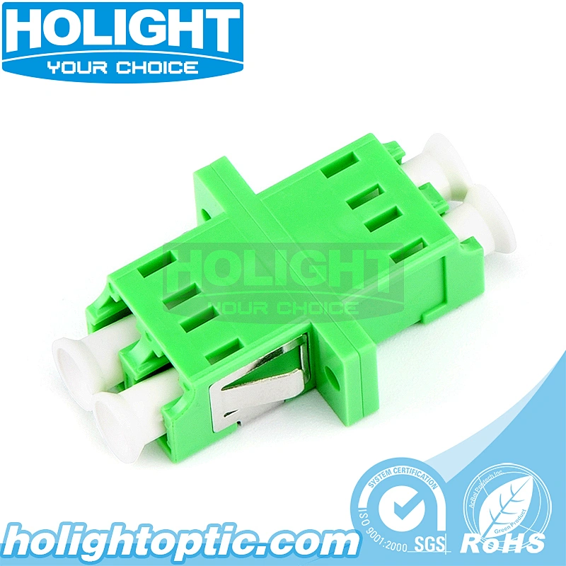 LC/APC to LC/APC Duplex Single Mode Fiber Optic Adapter