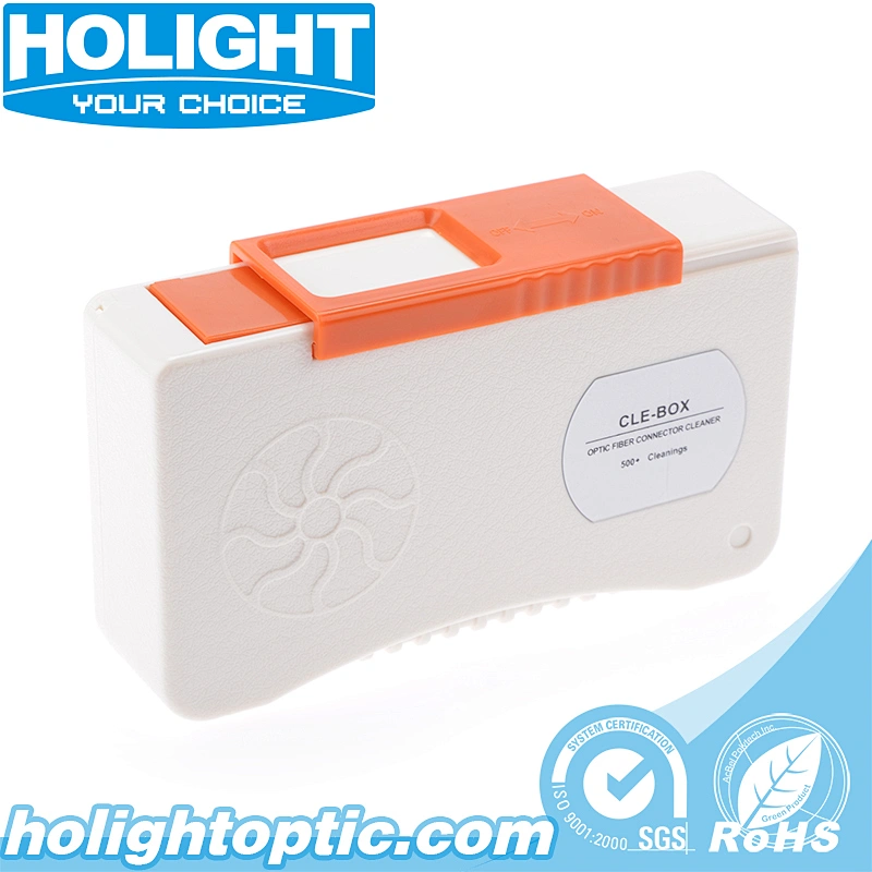 Fiber Optic Connector Cleaner Box for LC/SC/FC/ST/MU/E2000