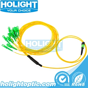 12 Core MPO/APC to SC/APC Single Mode Fiber Optic Patch Cable