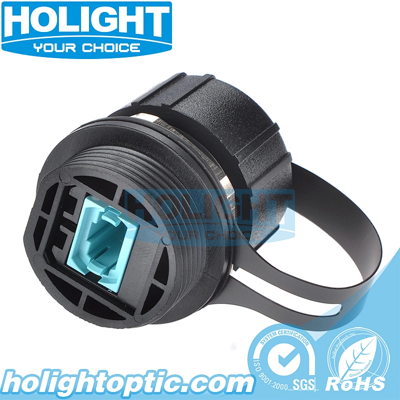ODVA IP67 Waterproof Adapter LC to LC for Fiber Optic
