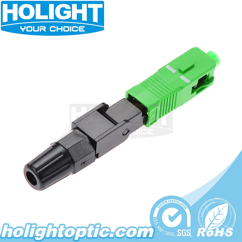 SC/APC Pre-polished Ferrule Single Mode Fast Connector