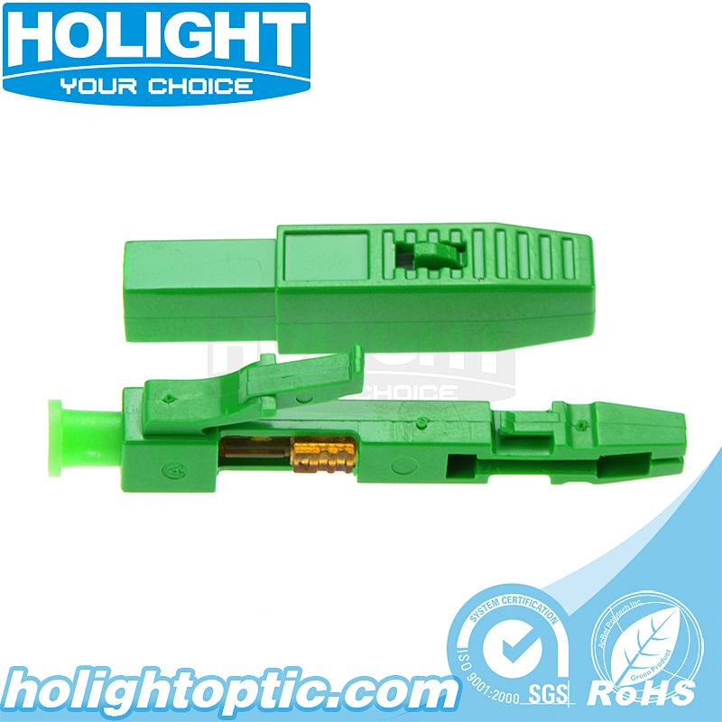 LC/APC Singlemode 0.9mm Pre-polished Ferrule Field Assembly Connector Fast/Quick Connector